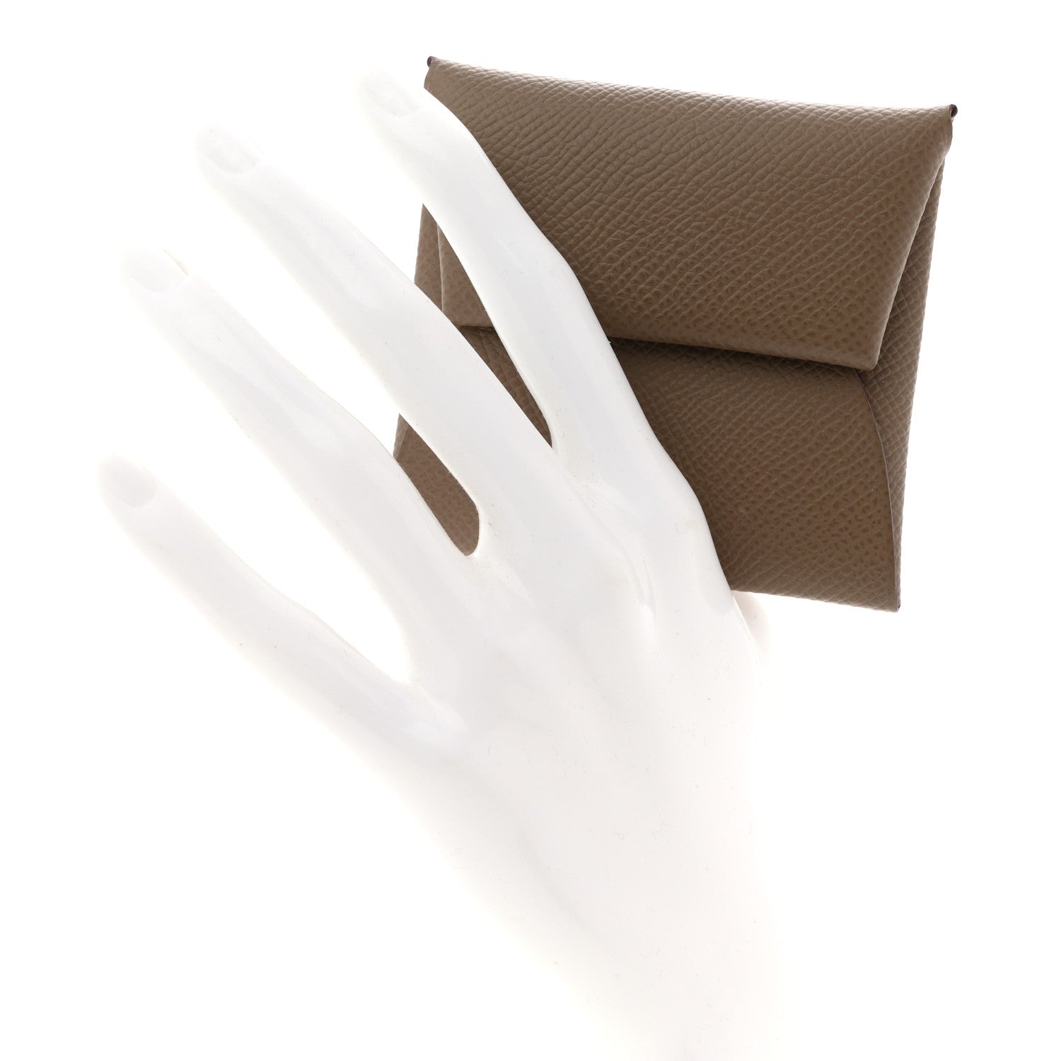 Hermes Epsom Bastia Coin Purse Etoupe 4 of 14