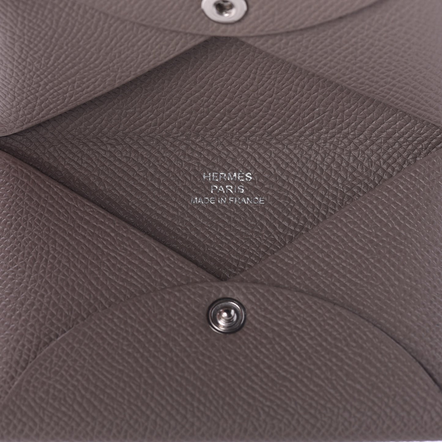 Epsom Calvi Card Case Gris Asphalt