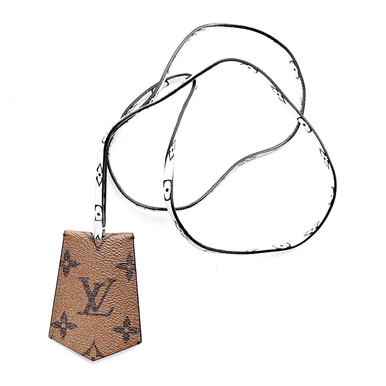 Louis Vuitton Reverse Monogram Giant Oversize Clochette Key Bell Holder 1 of 4