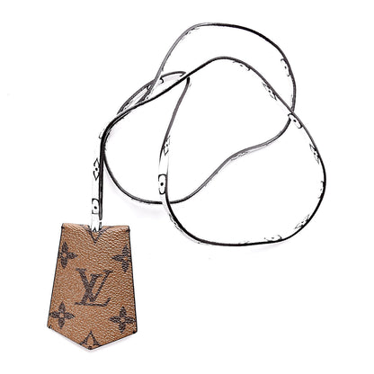 Louis Vuitton Reverse Monogram Giant Oversize Clochette Key Bell Holder 1 of 4