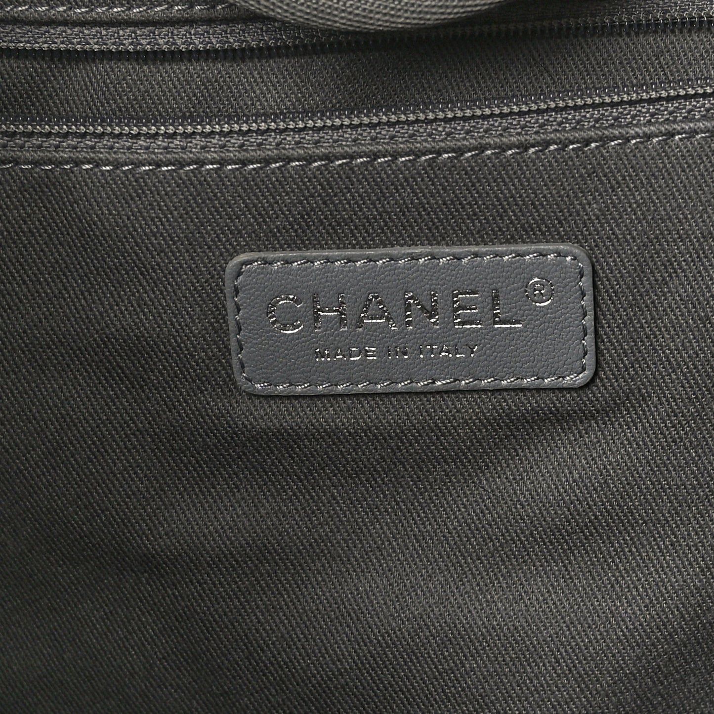 Canvas Extra Large Deauville Tote Grey