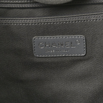 Chanel Canvas Extra Large Deauville Tote Grey 5 of 10