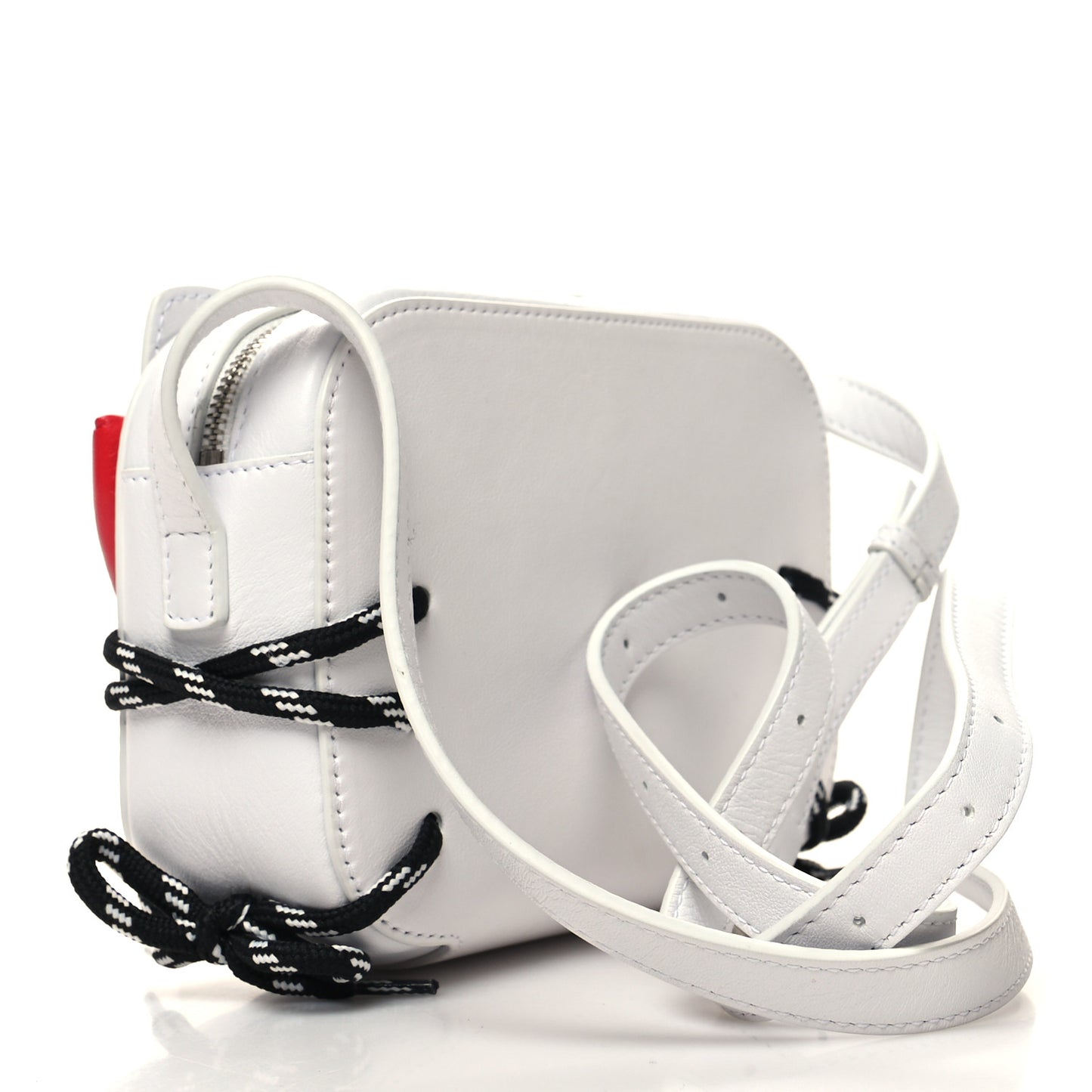 Calfskin Hello Kitty Camera Bag XS Optic White