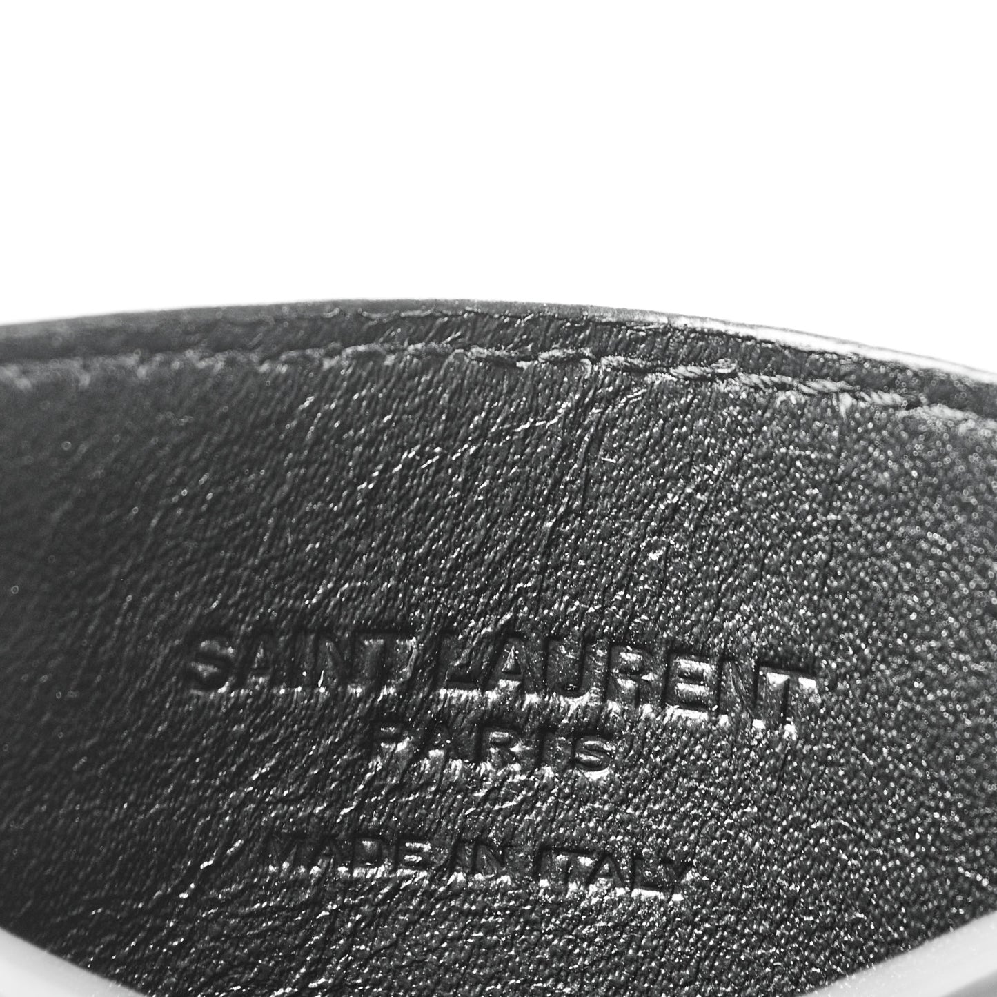 Calfskin 5 Fragments Card Holder Black