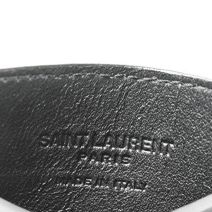 Saint Laurent Calfskin 5 Fragments Card Holder Black 5 of 8