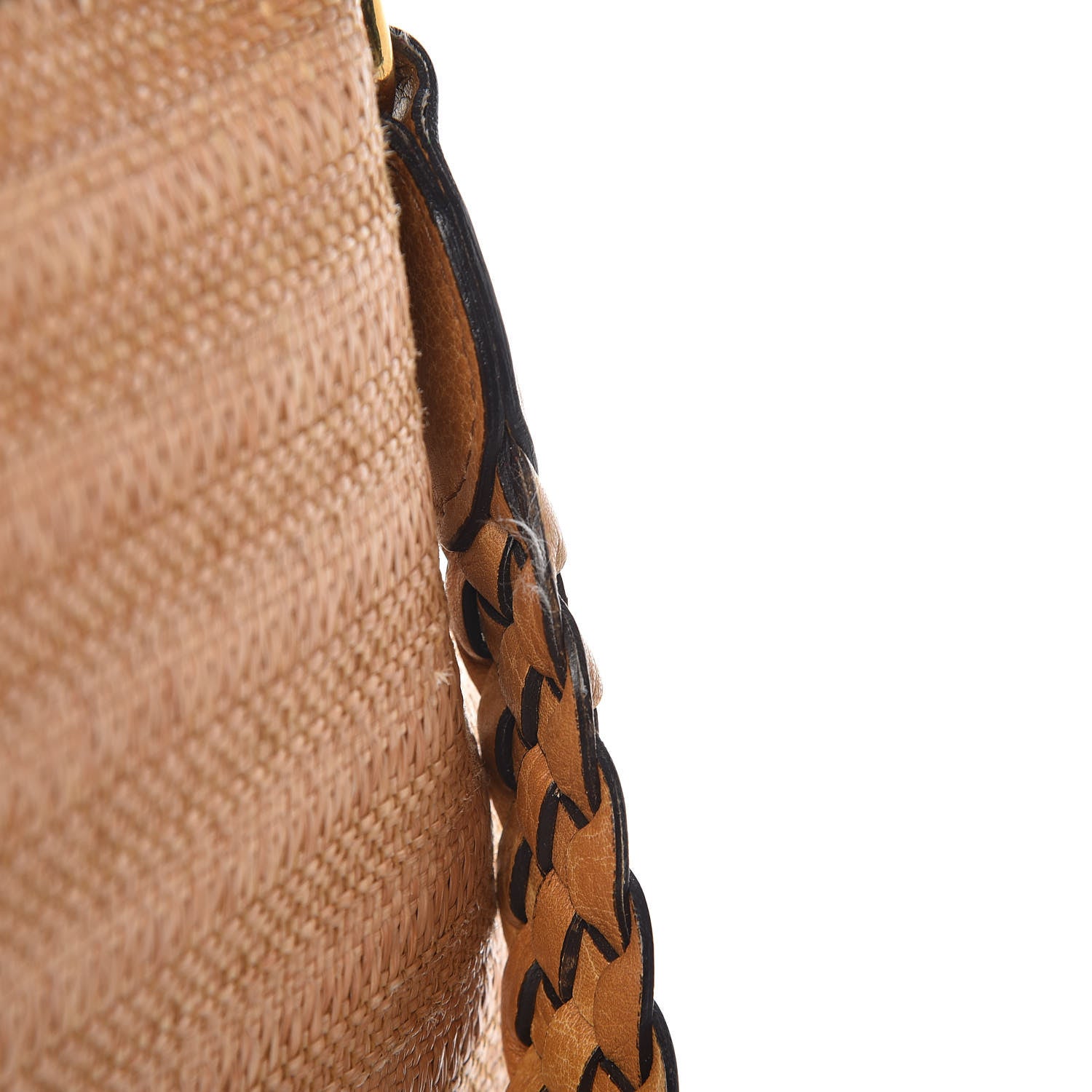 Gucci Libeccio Raffia Large New Pelham Shoulder Bag Light Brown 17 of 17