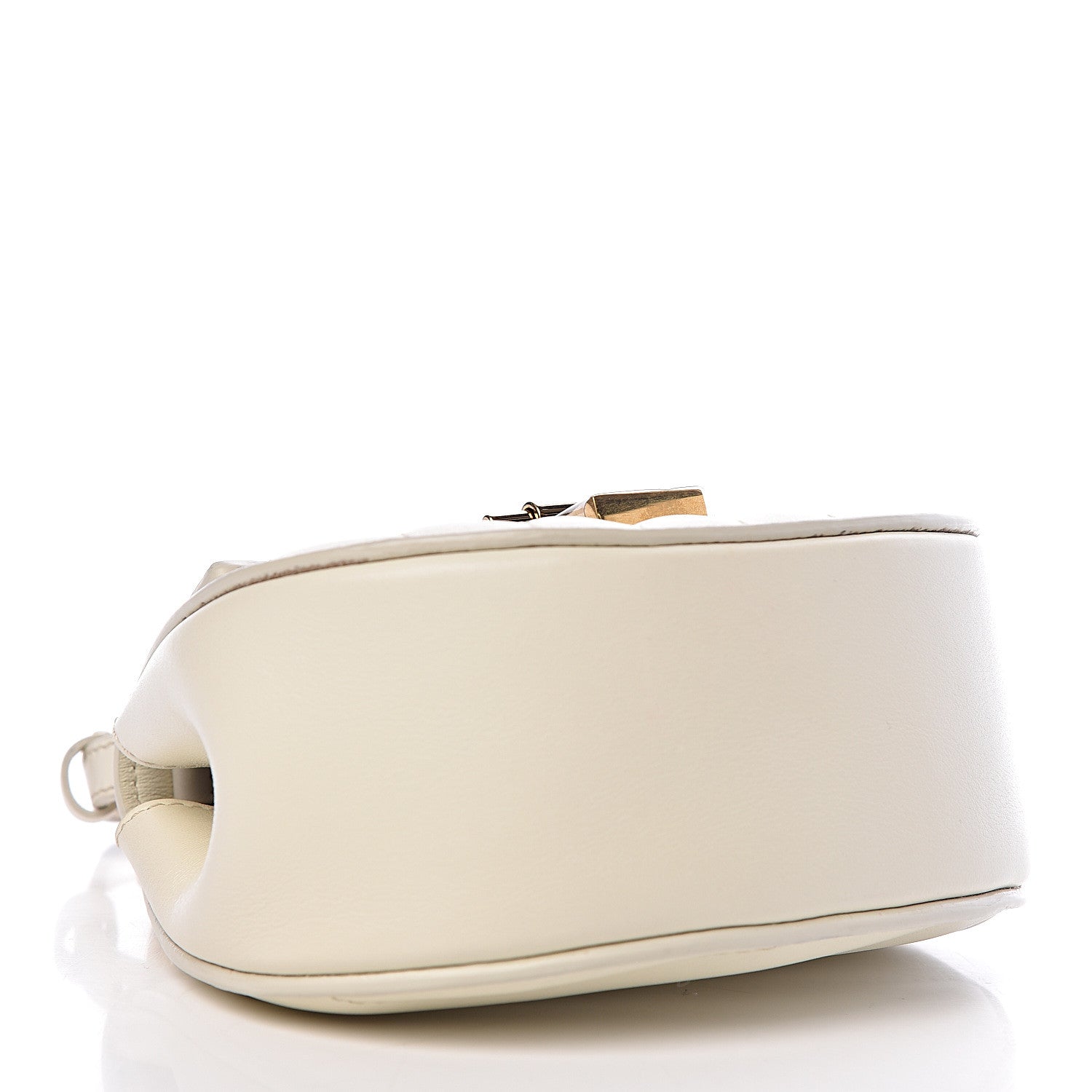 Chloe Calfskin Quilted Nano Drew Bijou Shoulder Bag Natural White 4 of 9