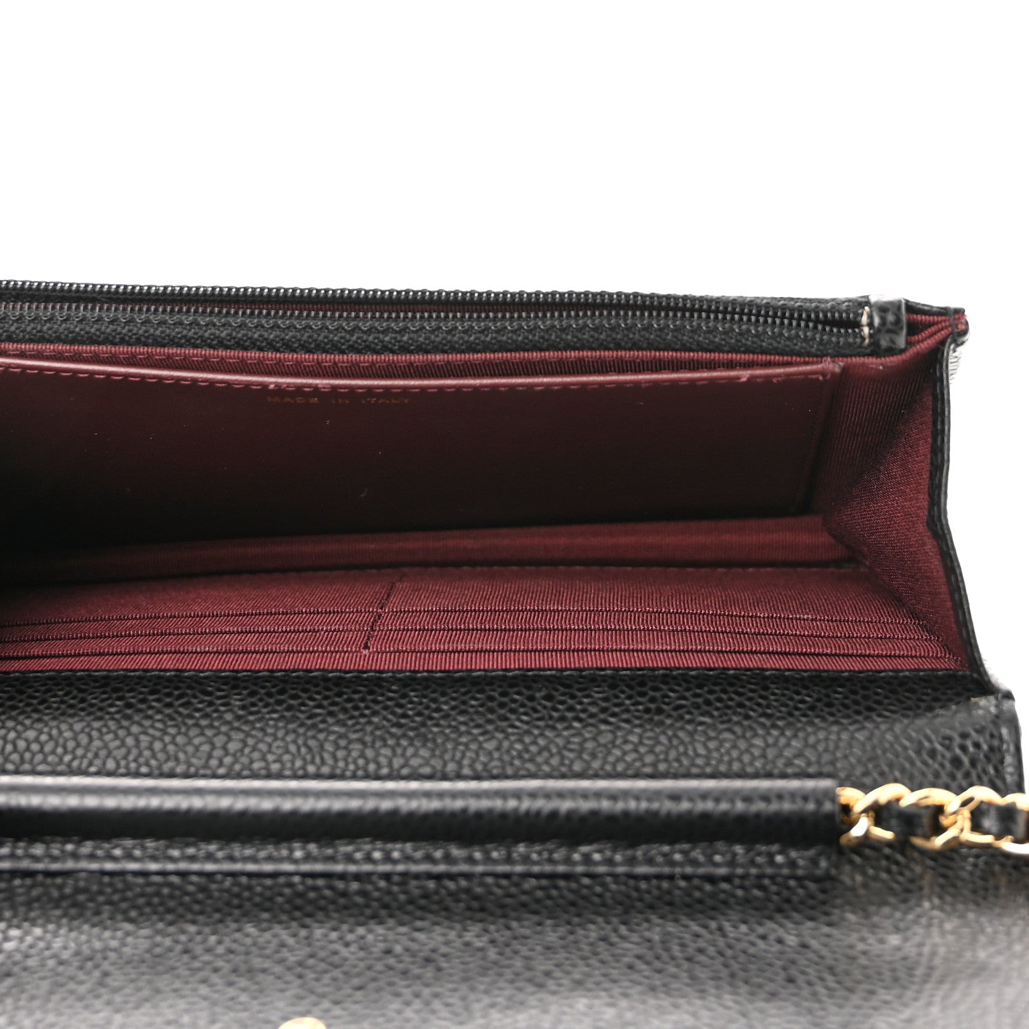 Chanel Caviar Quilted Wallet on Chain WOC Black 5 of 12