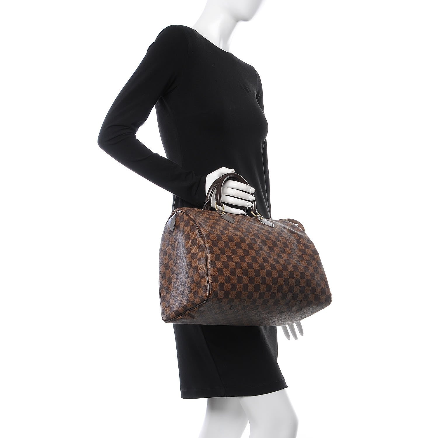 Louis Vuitton Damier Ebene Speedy 35 2 of 11