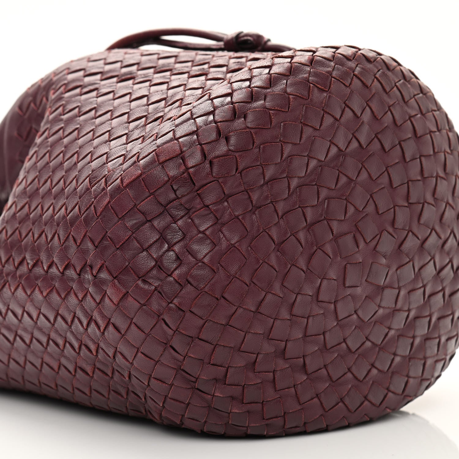 Bottega Veneta Nappa Intrecciato Drawstring Bucket Bag Opera 9 of 12