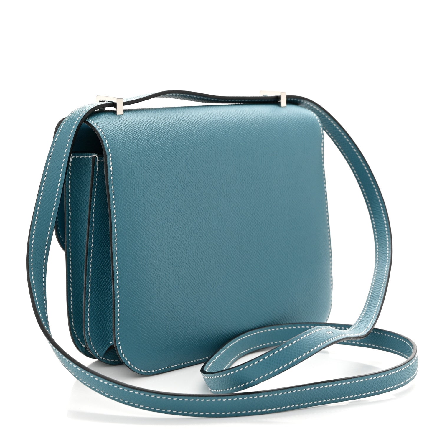Hermes Epsom Constance 18 New Blue Jean 4 of 12
