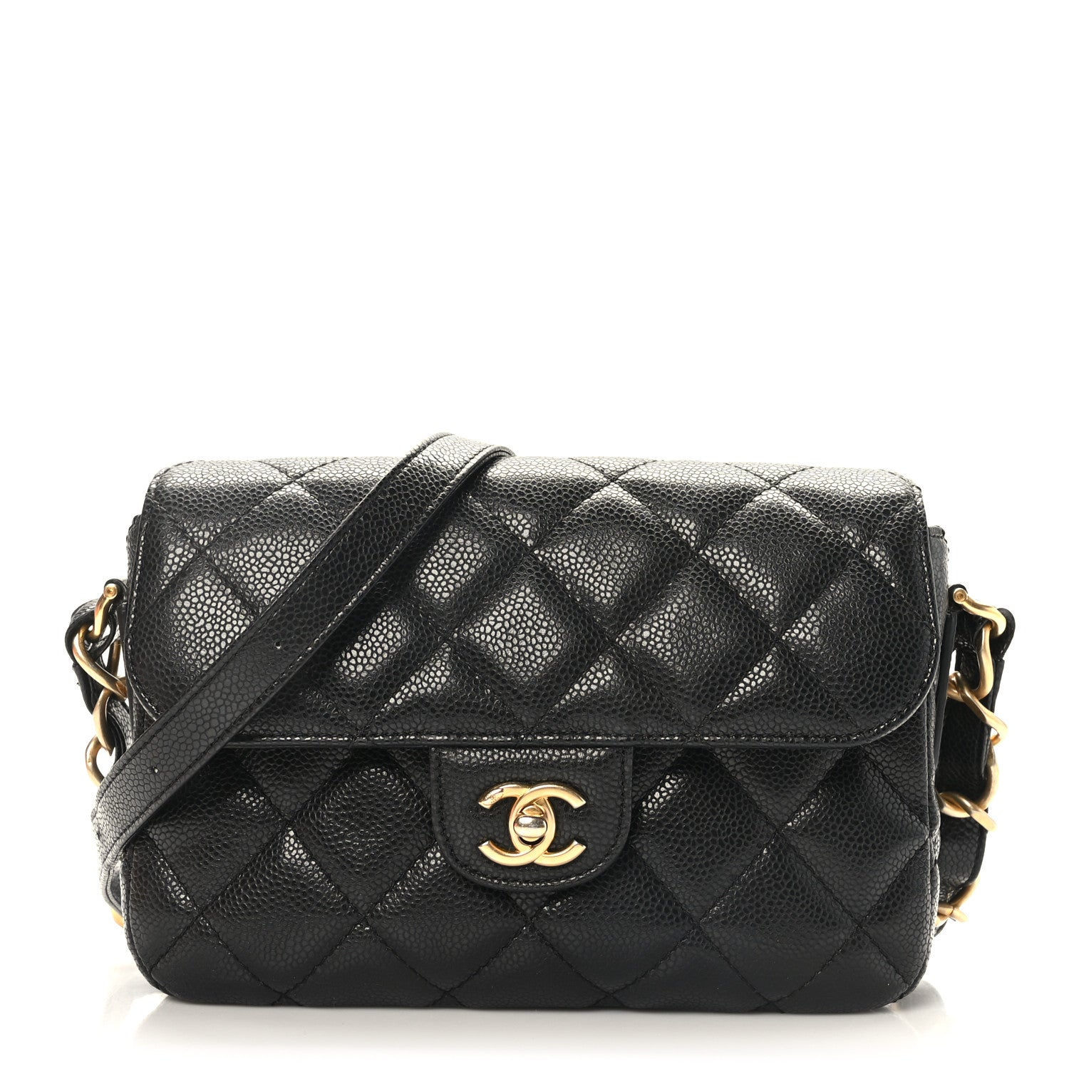 Chanel Caviar Quilted Small Chain Flap Black 1 of 9