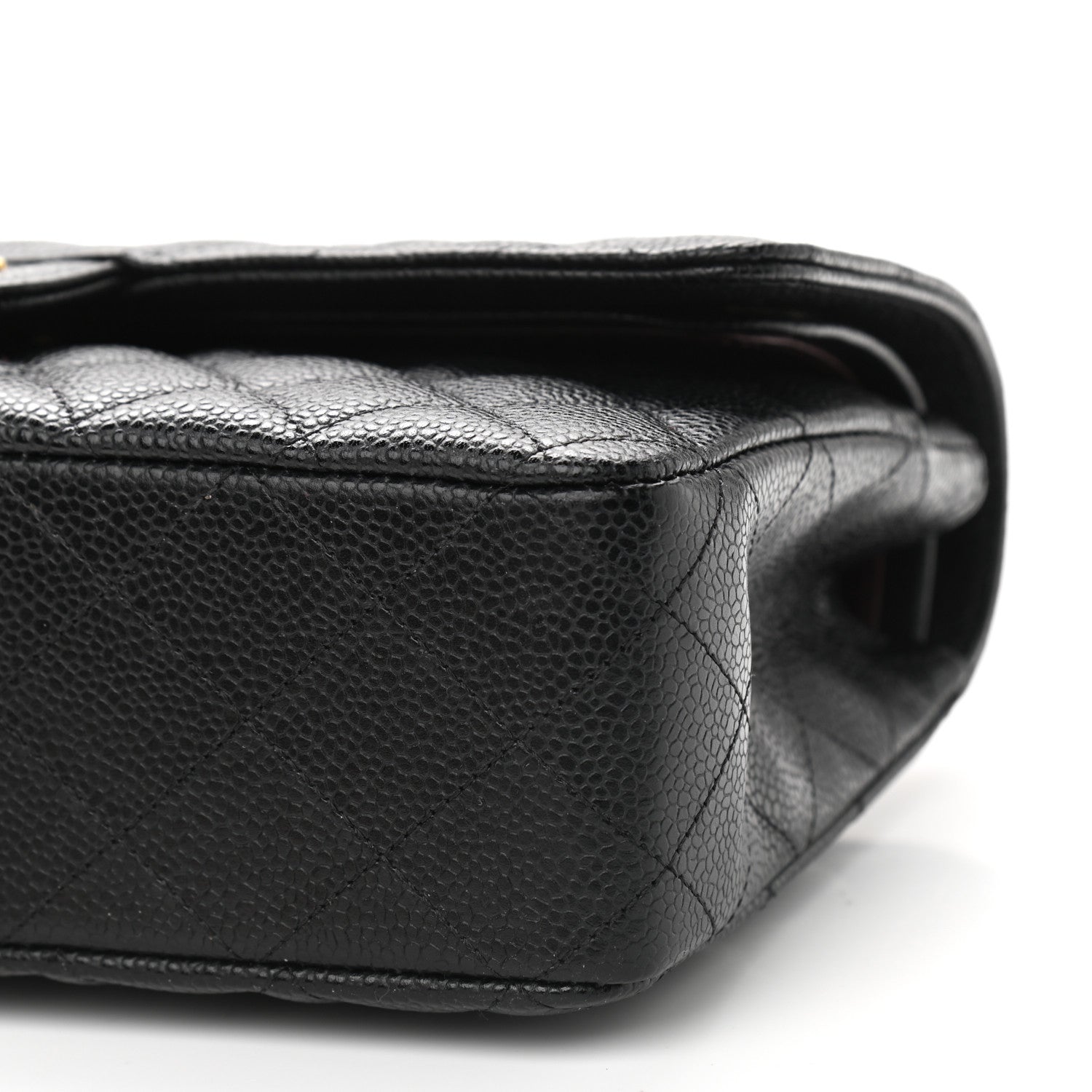 Chanel Caviar Quilted Medium Double Flap Black 9 of 9