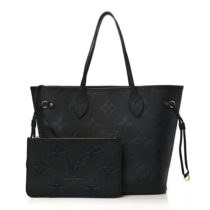 Louis Vuitton Empreinte Monogram Giant Neverfull MM Black 1 of 10