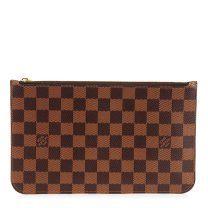Louis Vuitton Damier Ebene Neverfull MM GM Pochette 1 of 8