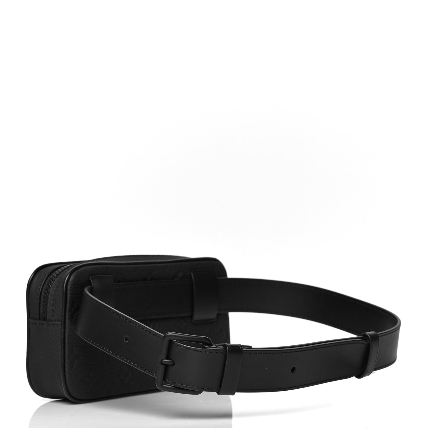 Taurillon Monogram Uniformes Solar Ray Soft Pochette Volga Belt Bag Black