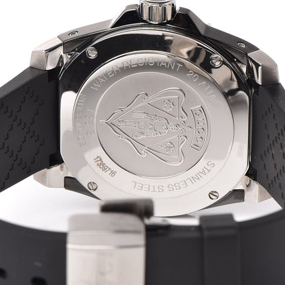 Gucci Stainless Steel Rubber 40mm Dive Quartz Watch Black 5 of 7