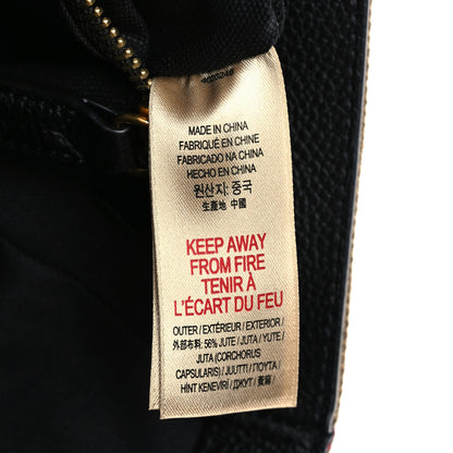 Burberry Canvas Mega Check Large Baildon Messenger Bag Black 7 of 11