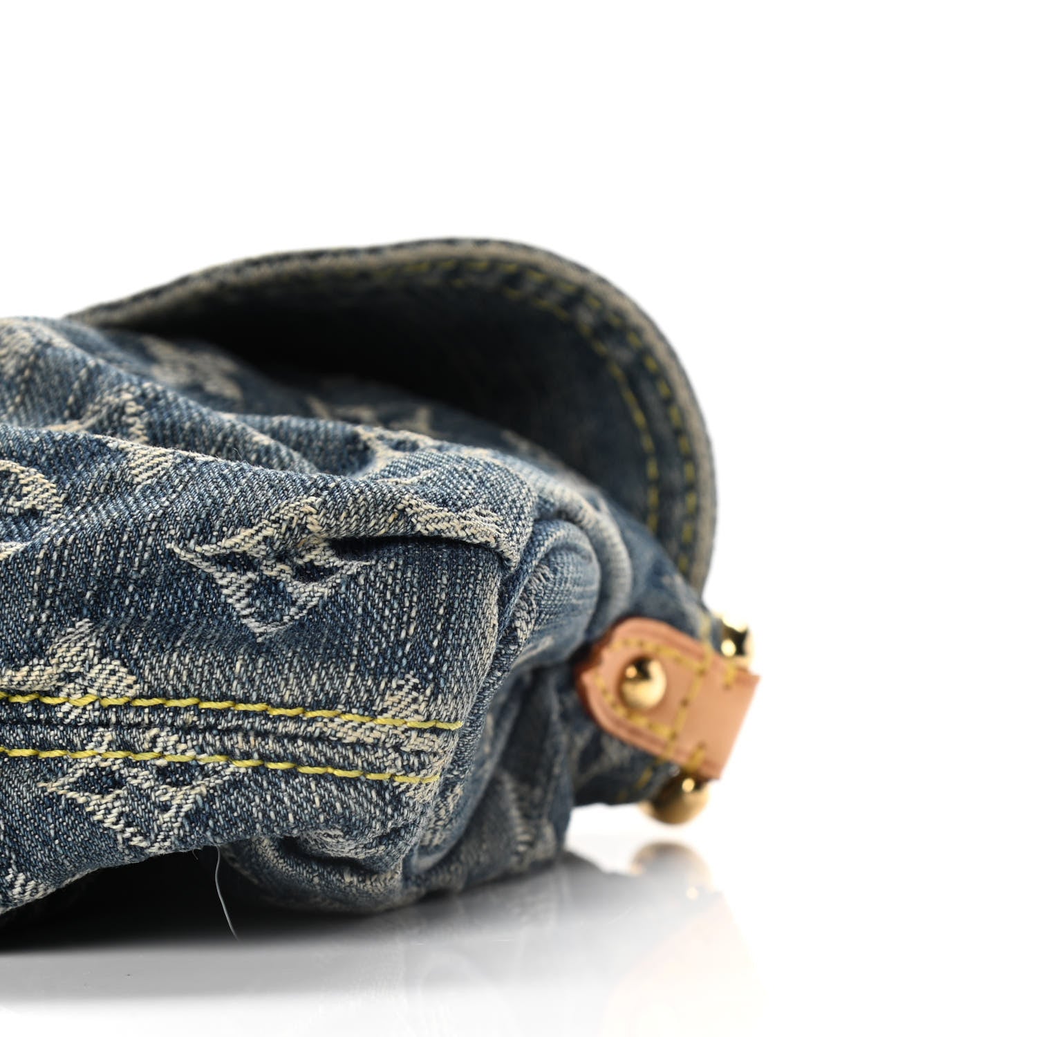 Louis Vuitton Monogram Denim Mini Pleaty Blue 9 of 14