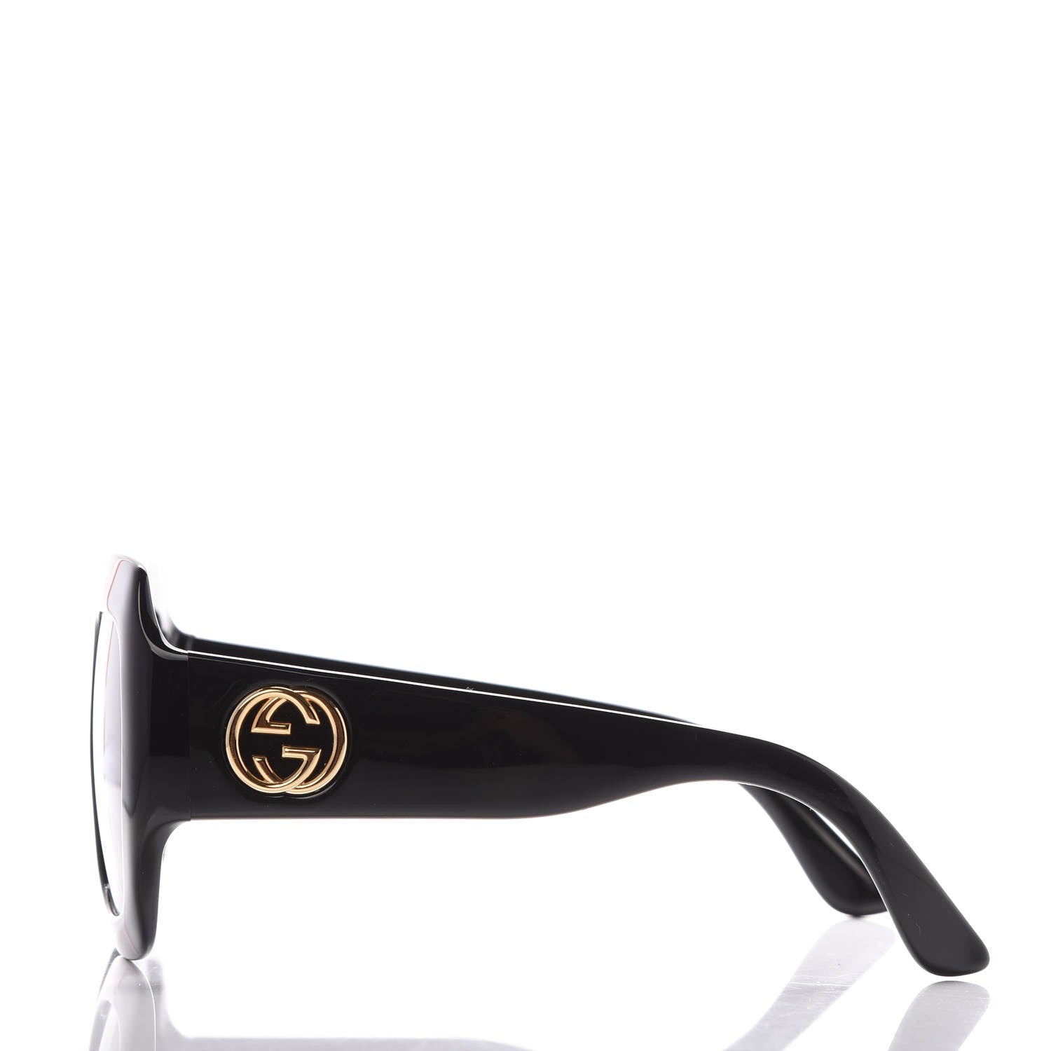 Gucci Acetate Square Frame Sunglasses GG0053S Black 2 of 8