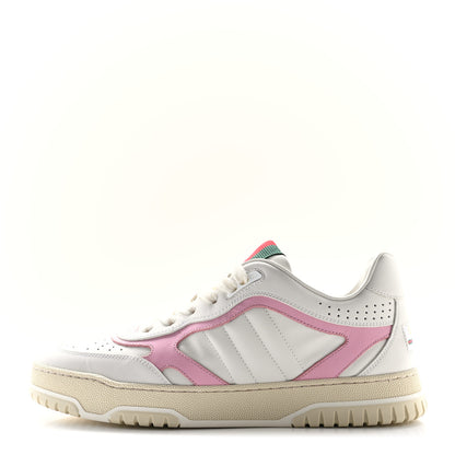 Gucci Calfskin Womens Re-Web Sneakers 39 White Pink 1 of 9