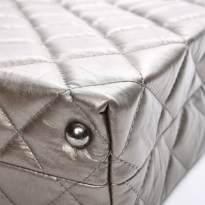 Chanel Aged Calfskin Quilted Reissue 2.55 Tote Light Gold 11 of 11