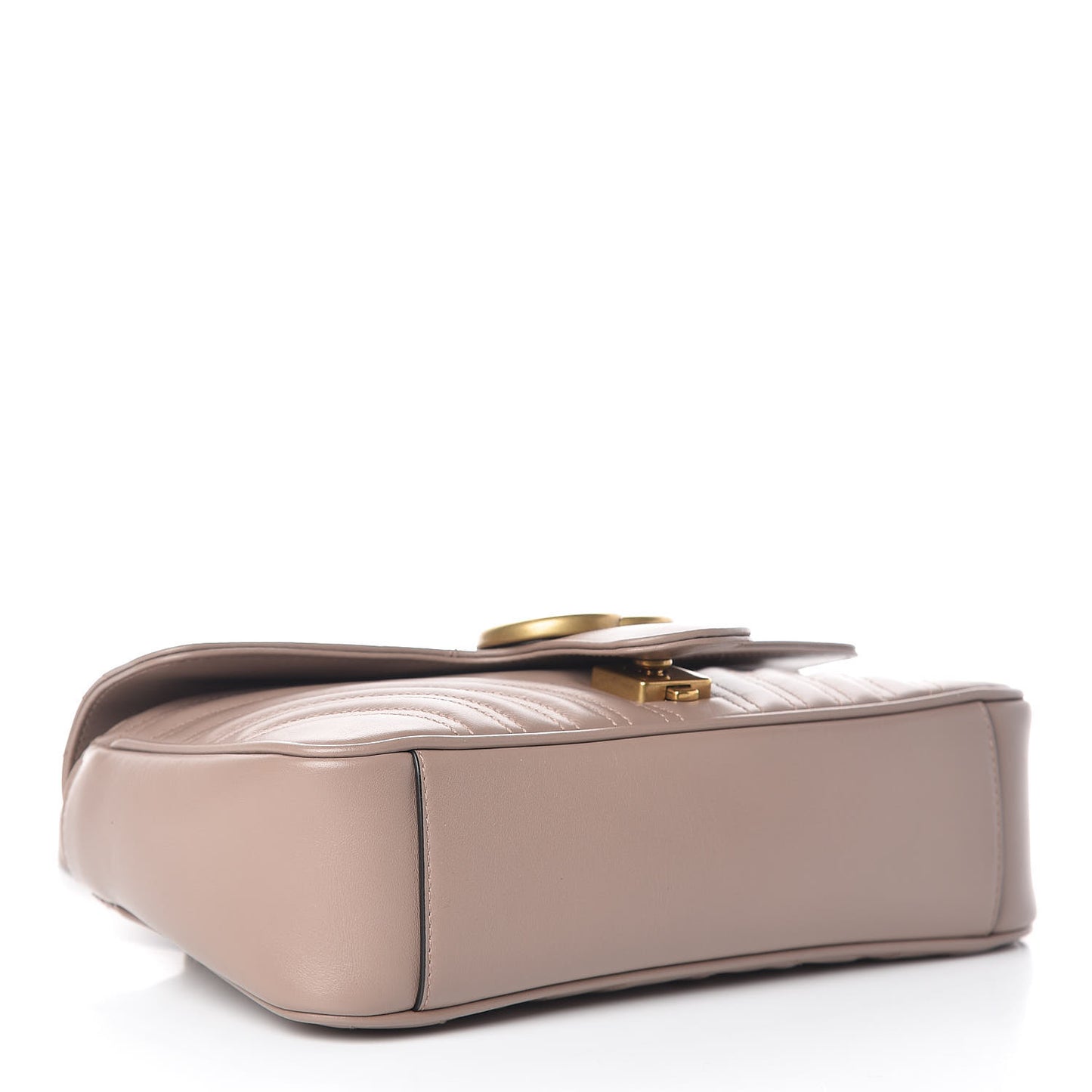 Calfskin Matelasse Small GG Marmont Shoulder Bag Porcelain Rose