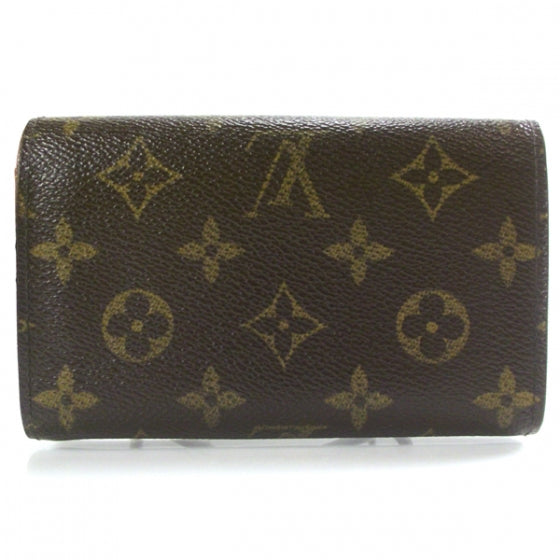Louis Vuitton Monogram Porte-Monnaie Tresor Wallet 2 of 9