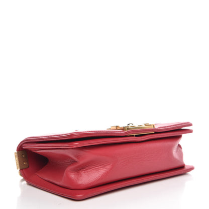 Chanel Lambskin Quilted Small Boy Flap Red 4 of 10