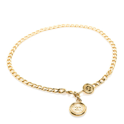 Chanel CC Medallion Chain Belt Gold 1 of 3