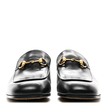 Gucci Goatskin Mens Horsebit Loafers 11 Black 2 of 9
