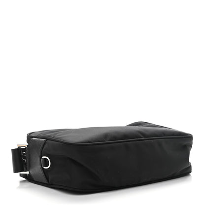 Prada Nylon Tessuto Vela Crossbody Bag Black 4 of 9