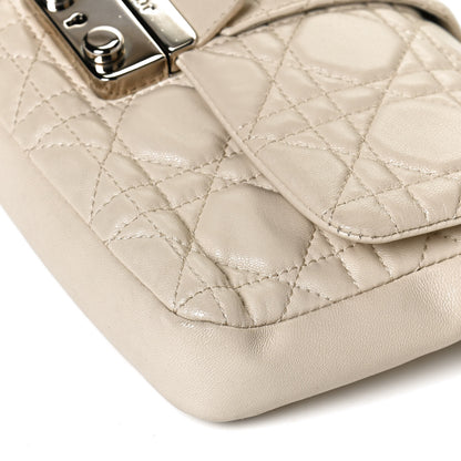 Christian Dior Lambskin Cannage Miss Dior Promenade Pouch Beige 10 of 11