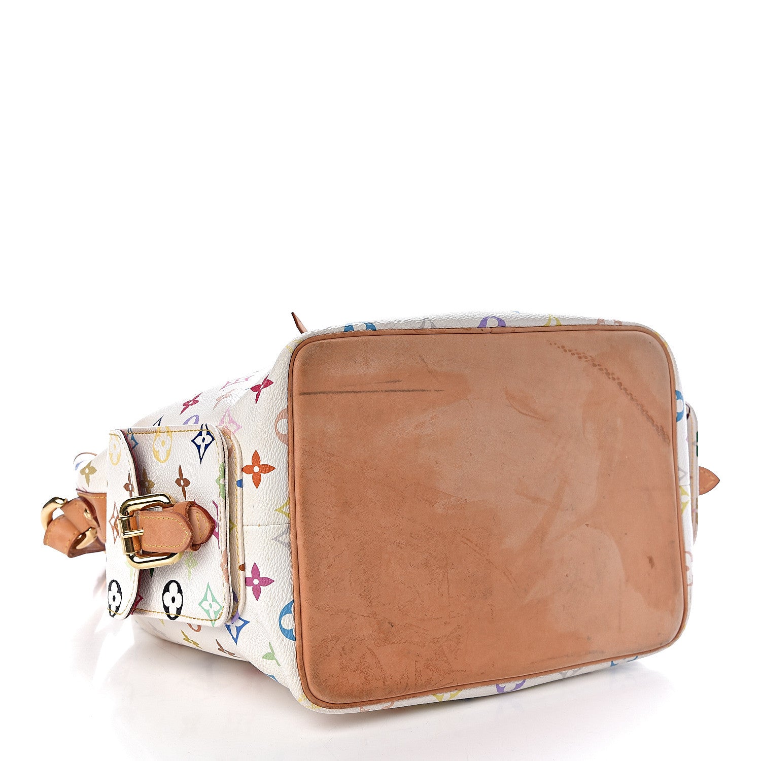 Louis Vuitton Monogram Multicolor Petit Noe White 4 of 12