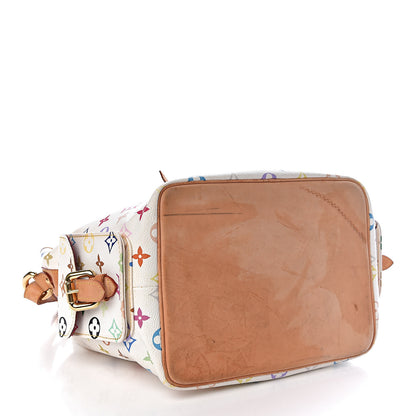 Louis Vuitton Monogram Multicolor Petit Noe White 4 of 12