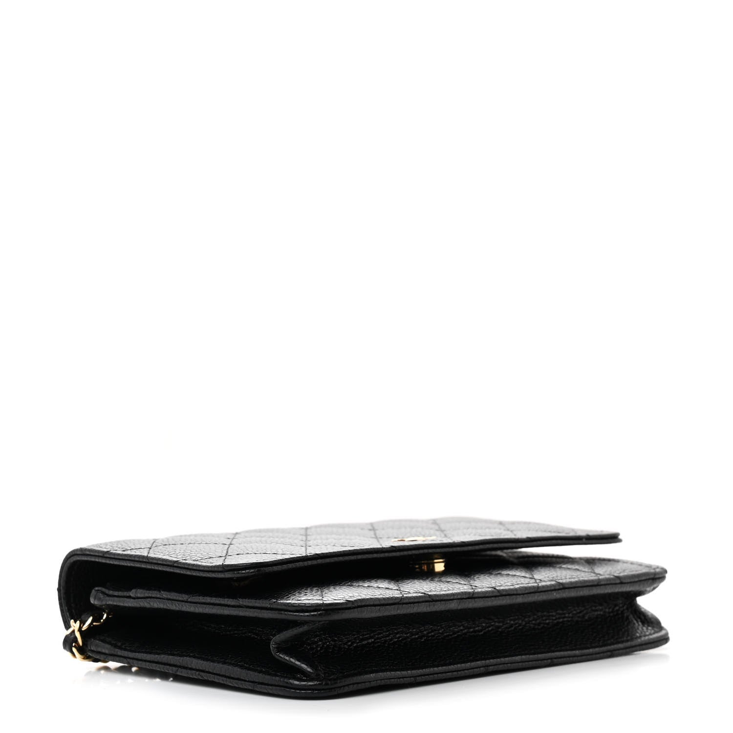 Chanel Caviar Quilted Wallet on Chain WOC Black 4 of 12