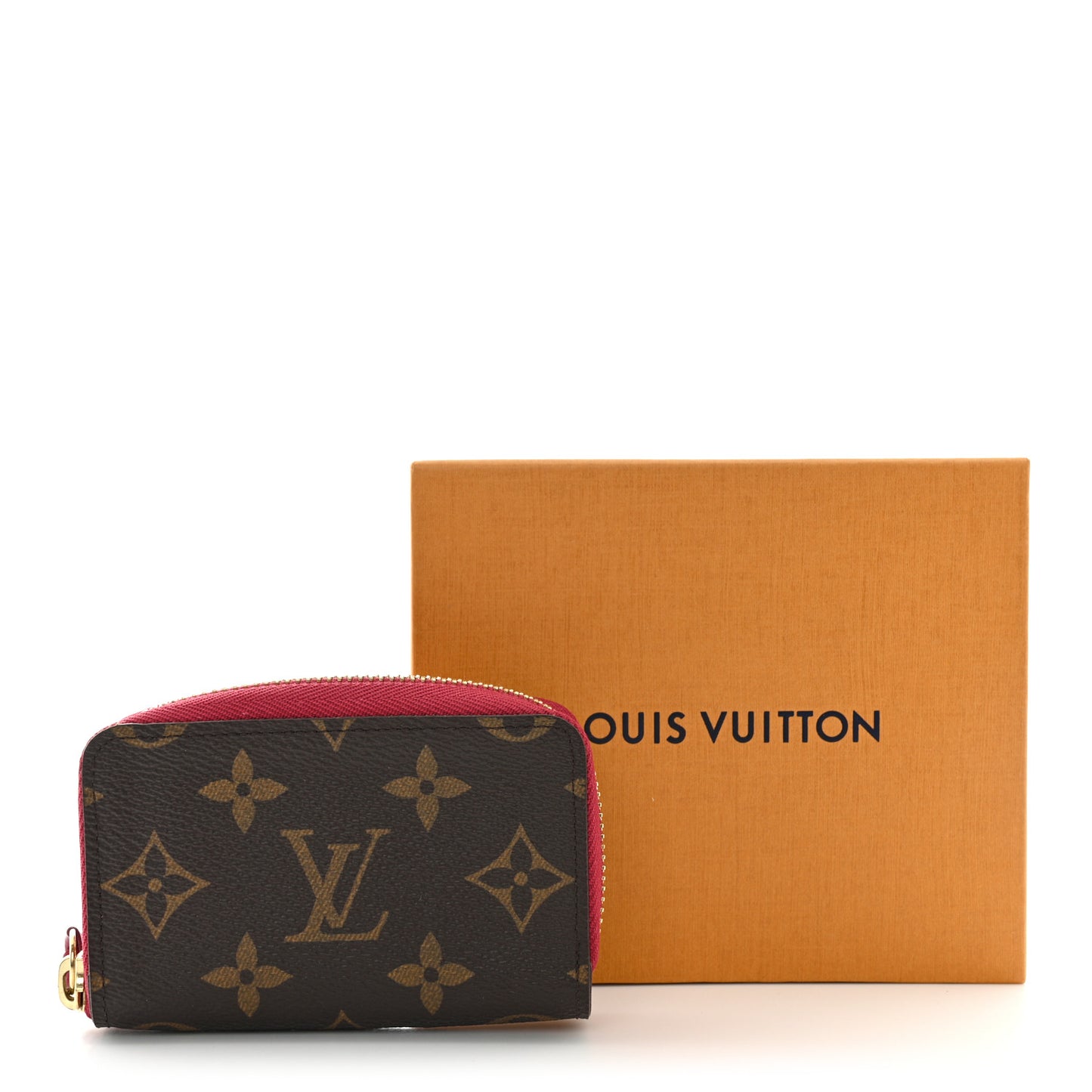 Monogram Zippy Multicartes Fuchsia