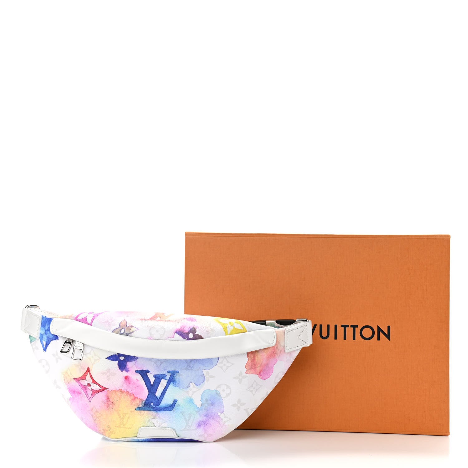 Louis Vuitton Monogram Watercolor Discovery Bumbag Multicolor 10 of 11