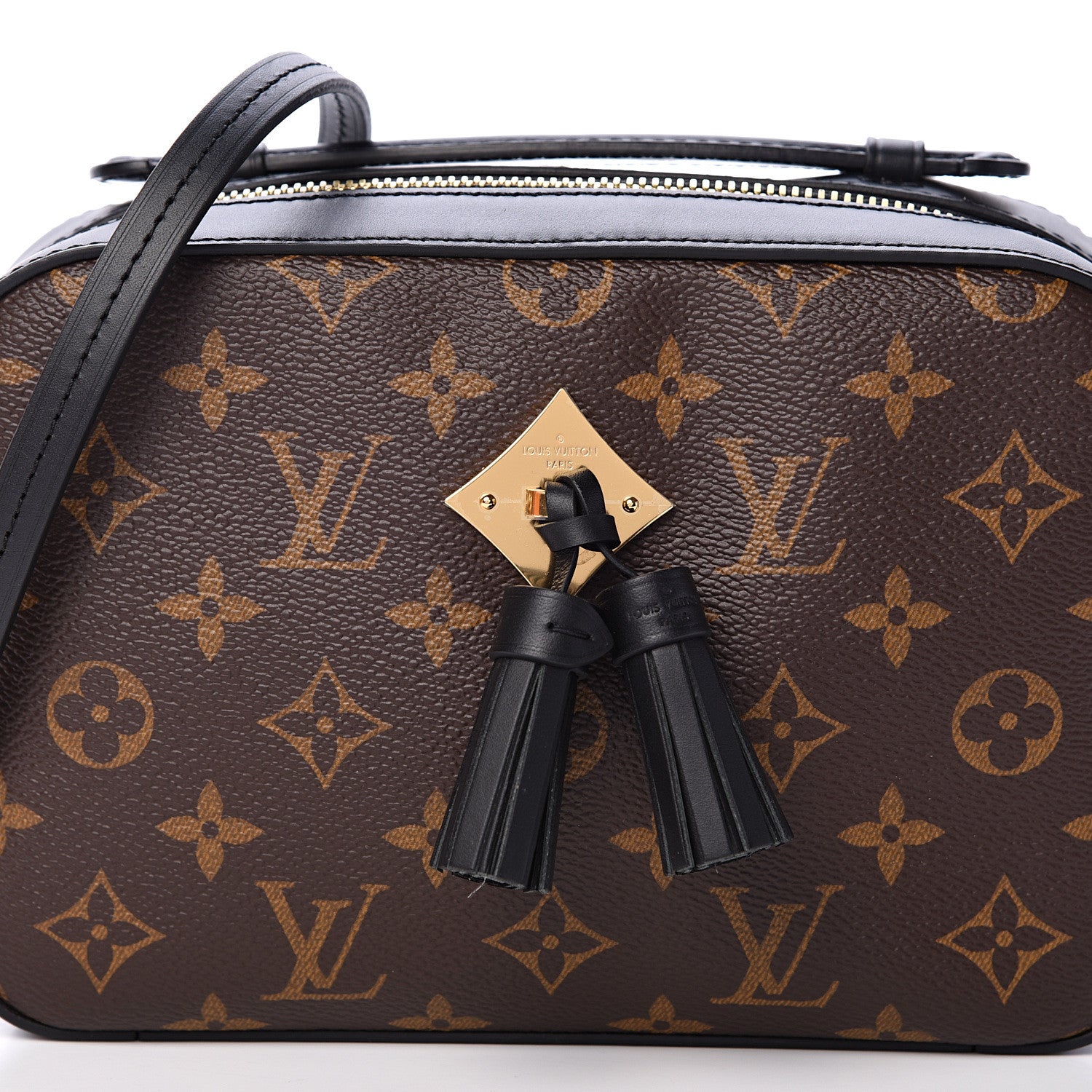 Louis Vuitton Monogram Saintonge Black 7 of 10