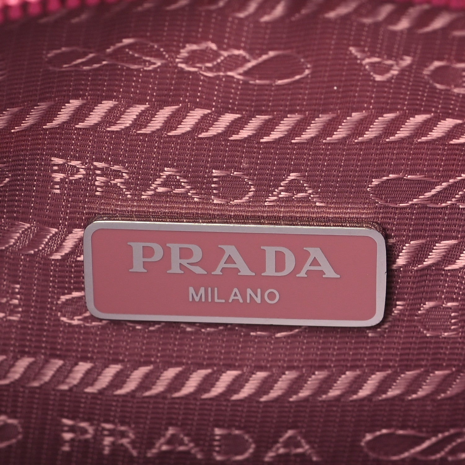Prada Tessuto Nylon Mini Re-Edition 2000 Bag Begonia 6 of 8