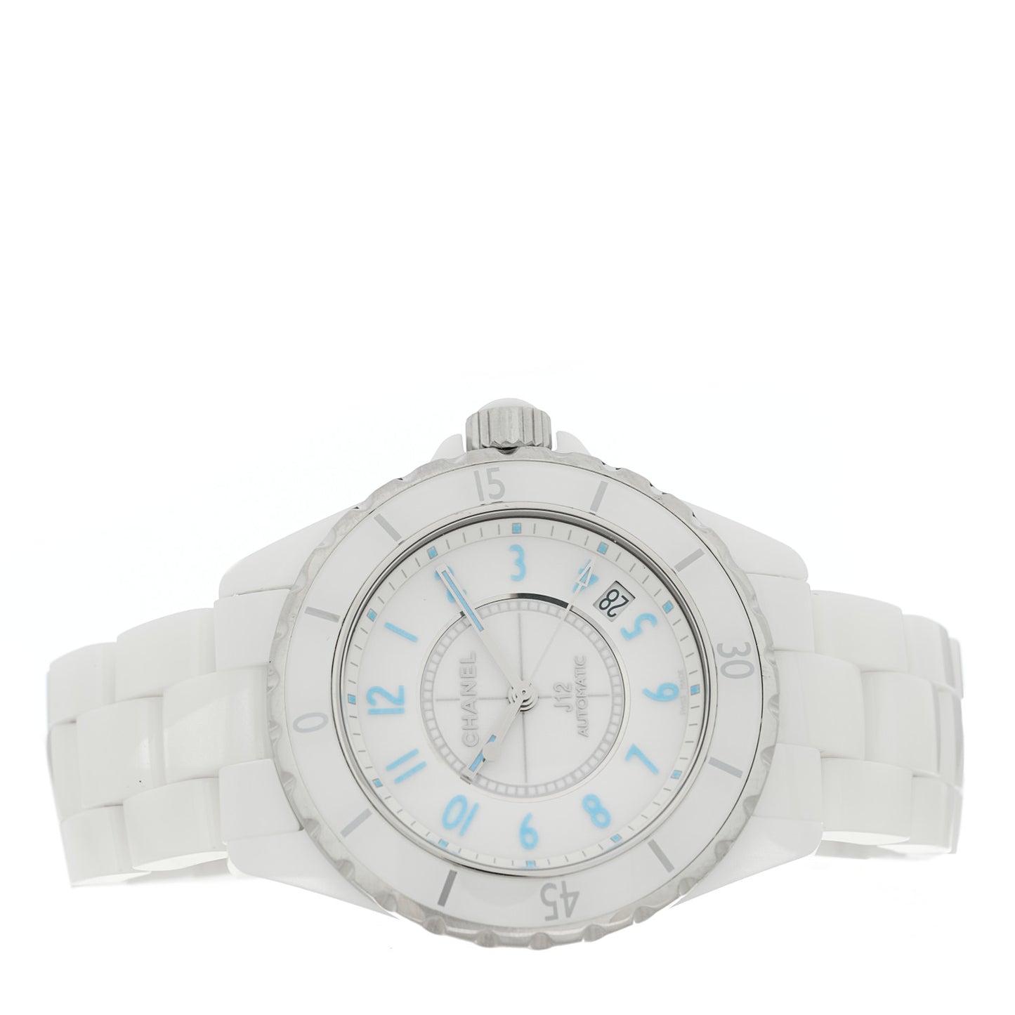 Stainless Steel Ceramic 38mm J12 Automatic Watch Blue