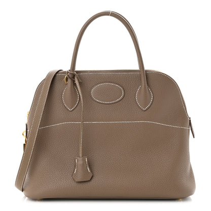Hermes Taurillon Clemence Bolide 31 Etoupe 1 of 11