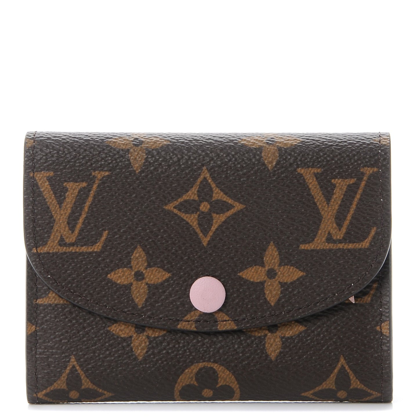 Monogram Rosalie Coin Purse Rose Ballerine