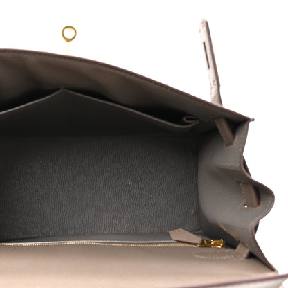 Hermes Epsom Kelly Sellier 28 Etain 9 of 31