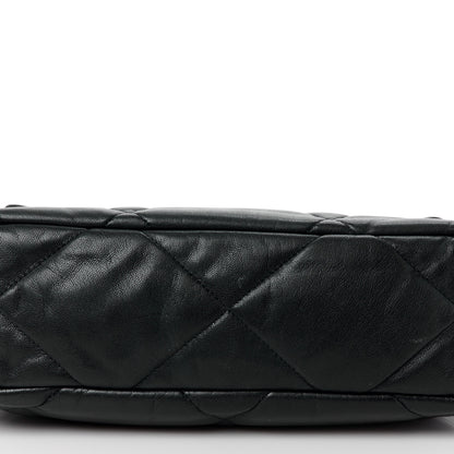 Chanel Lambskin Quilted Large Chanel 19 Flap Black 12 of 12