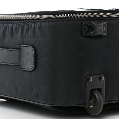 Chanel Toile Calfskin Quilted Paris New York Trolley Black 8 of 10