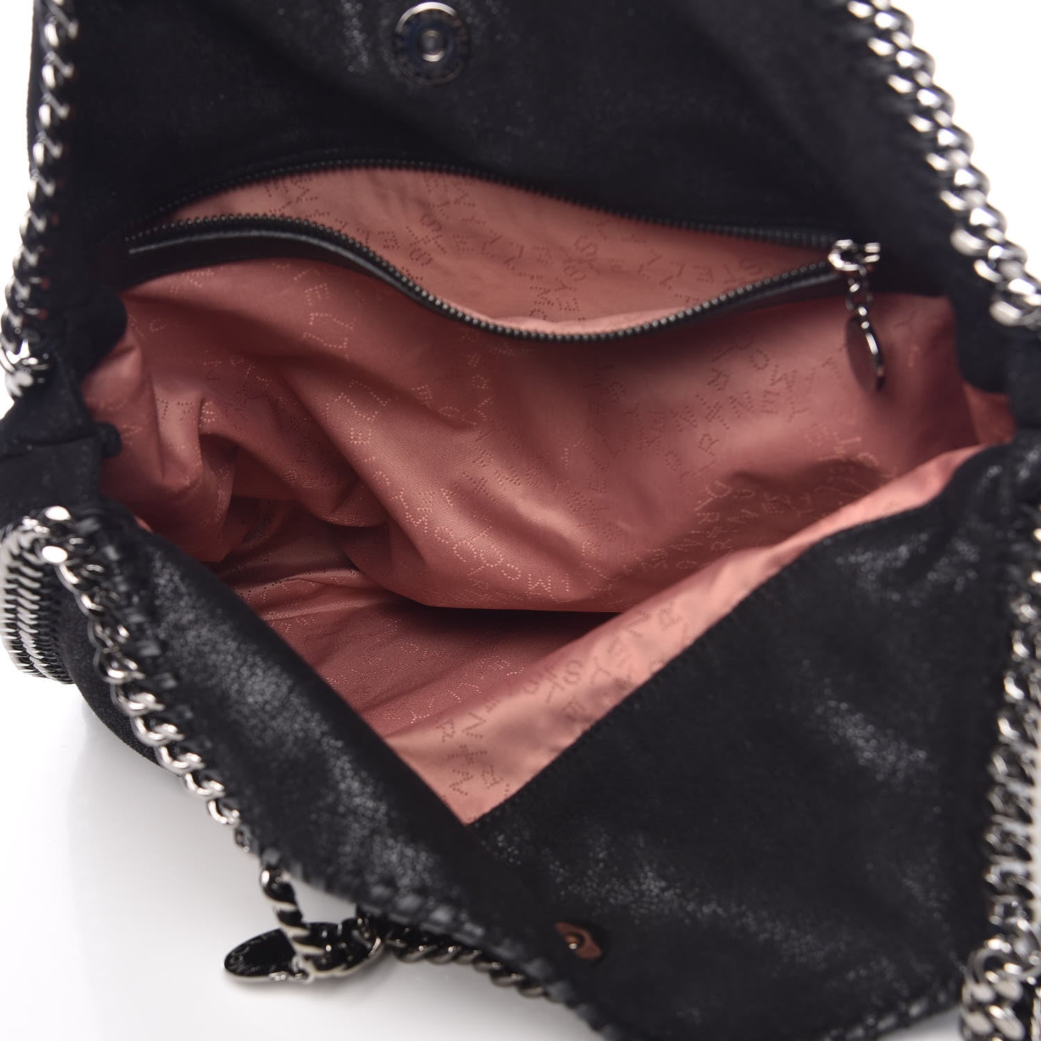 Stella McCartney Shaggy Deer Small Falabella Tote Black 5 of 7