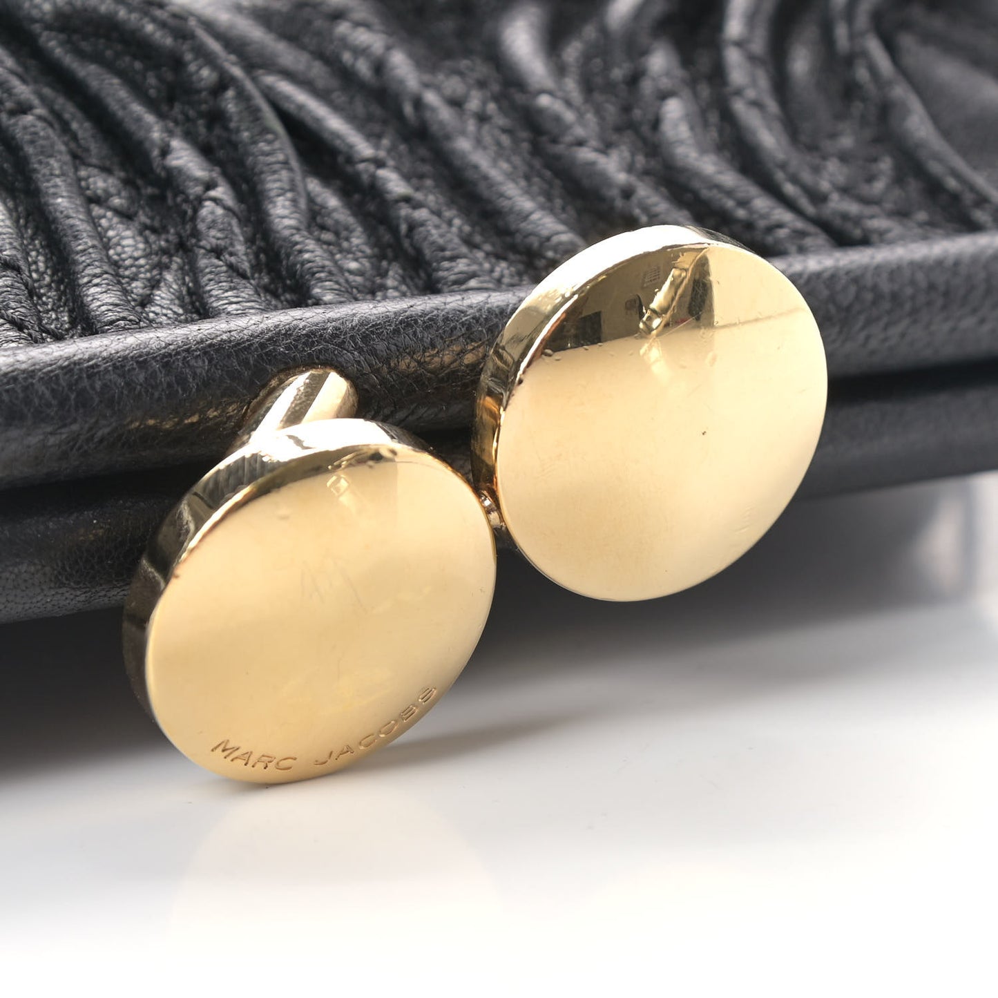 Calfskin Quilted Little Stam Black