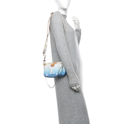 Louis Vuitton Monogram Giant By The Pool Multi Pochette Accessories Blue 2 of 12