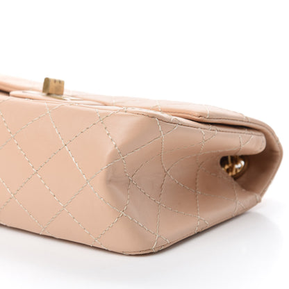 Chanel Aged Calfskin Quilted 2.55 Reissue Mini Flap Beige 7 of 11